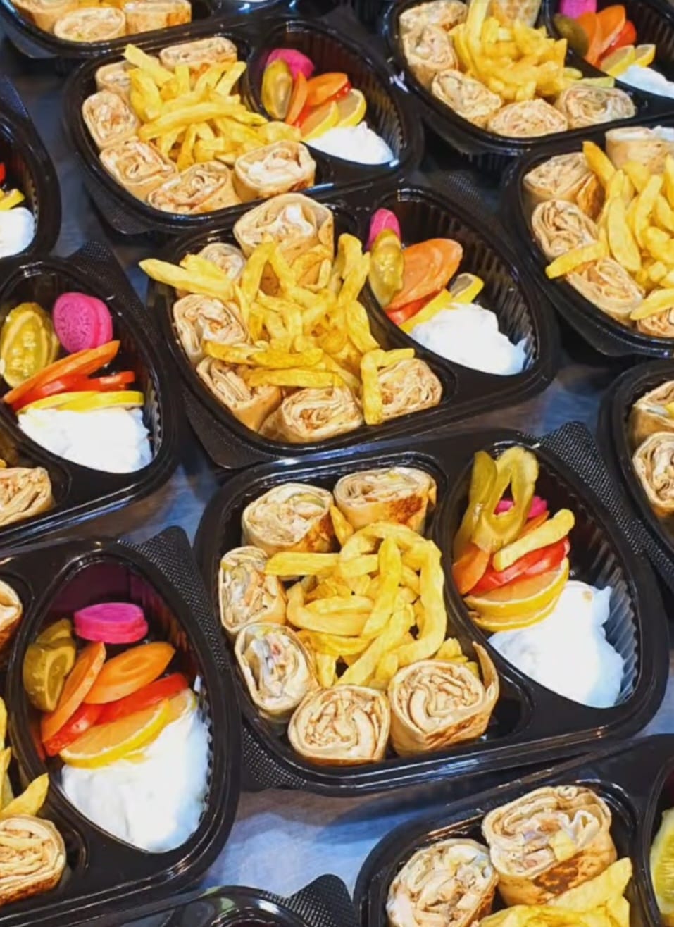 Arabic Chicken Shawarma Plate