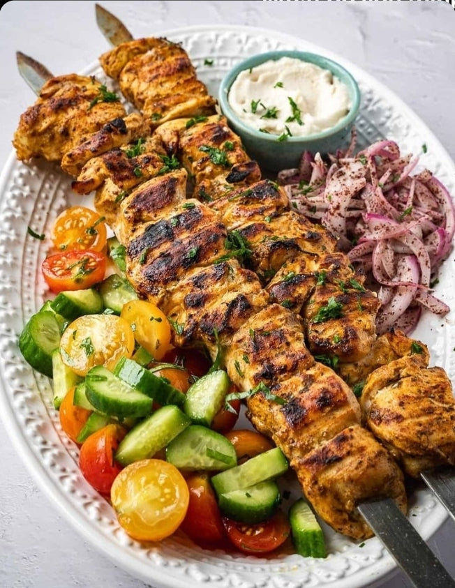 Grilled Shish Tawook Wrap