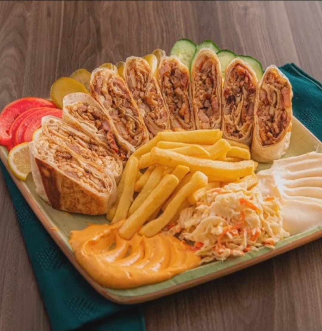 Arabic Chicken Shawarma Plate